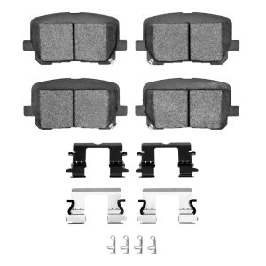 Dodge Charger Brake Pads - Rear - R1 Concepts - Semi Met - `14-`23